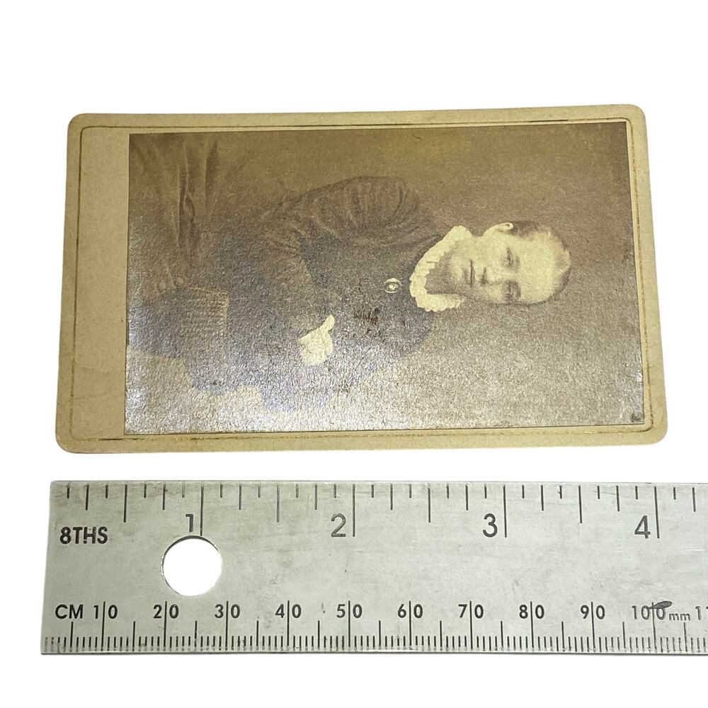 Antique Victorian Era Photograph Women 1870s CDV Photographer M. Selmer Bergen - Picture 7 of 8